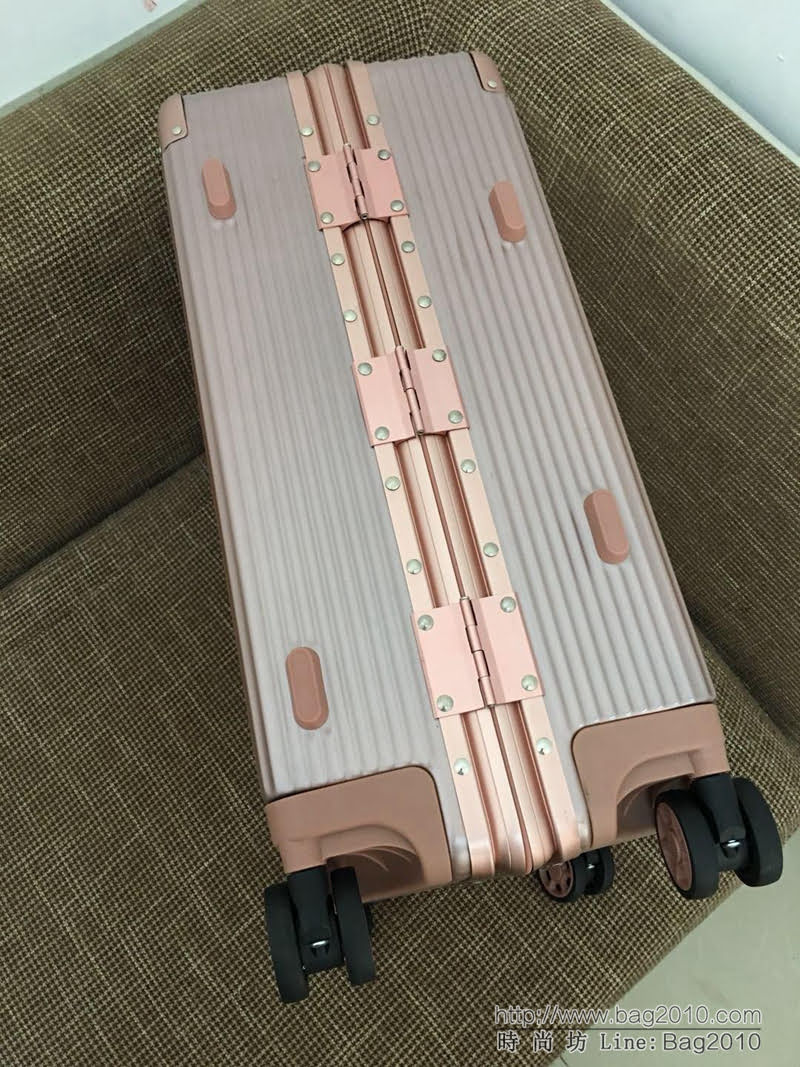 RIMOWA日默瓦 拉杆箱/拉箱 pc+鋁鎂合金 經典classic系列 明星同款 PC最高版本 20寸登機箱 8025  xbt1102